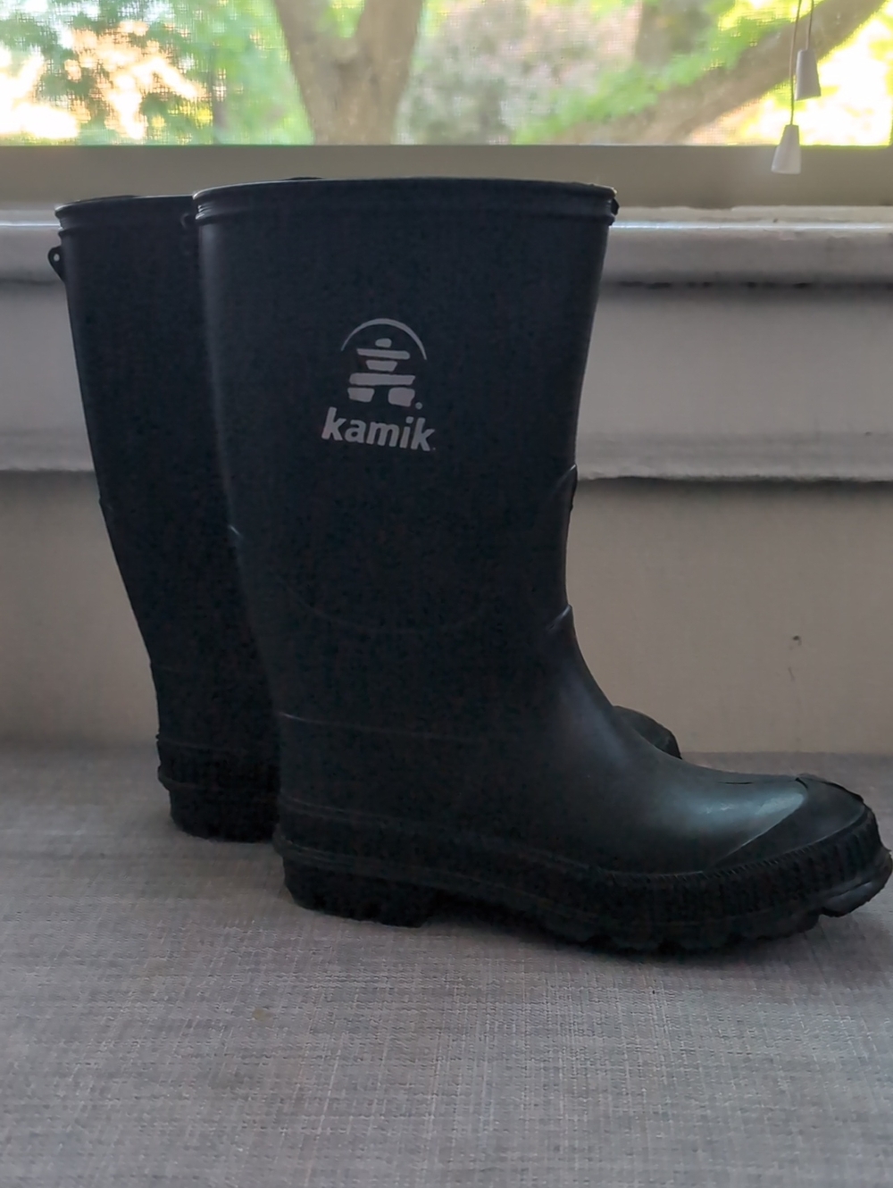 Kamik Rainboots, Black, Size 13